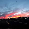 Sunset on Route 66
